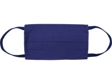 Маска для лица многоразовая из хлопка, синий