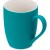 Кружка с покрытием soft-touch Tulip Gum, бирюзовый 320C