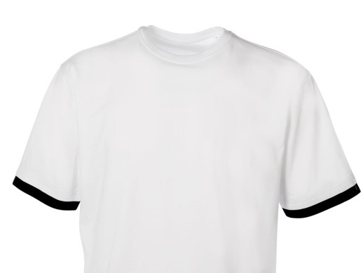 Футболка Rotterdam мужская, белый/черный