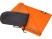 Pieter сверхлегкое быстросохнущее полотенце из переработанного РЕТ-пластика, оранжевый с нанесением логотипа с нанесением логотипа