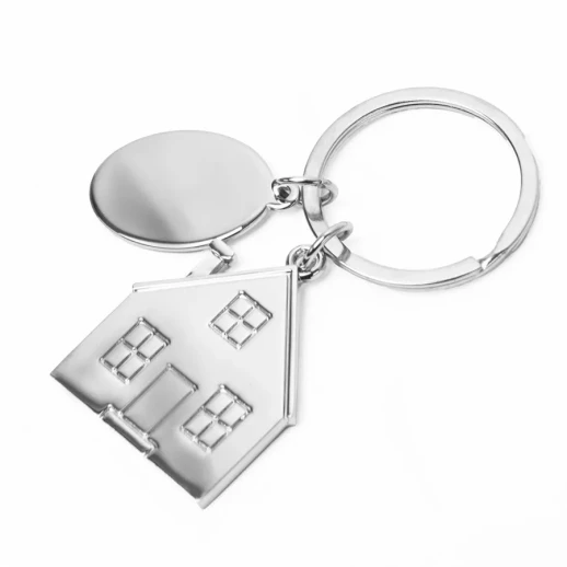 Брелок SILV HOME; 3,97 x 3,3 x 0,3 см; металл   50131