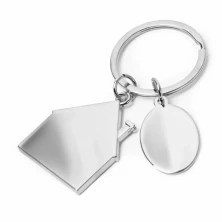 Брелок SILV HOME; 3,97 x 3,3 x 0,3 см; металл   50131