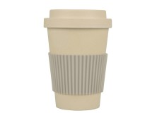 Термокружка Muffin из натуральных волокон, бежевый