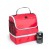 Термосумка ARTIRIAN, красная, полиэстер 210D, алюминевая подкладка, 26 x 27 x 17.5 см - 345298/08