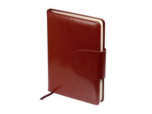 Ежедневник А5 недатированный Prestige, коричневый (Р) с нанесением логотипа с нанесением логотипа