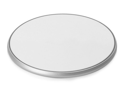 Беспроводное зарядное устройство Rombica  NEO Core Quick c быстрой зарядкой, белый с нанесением логотипа с нанесением логотипа