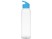 Бутылка для воды Plain 2 630 мл, прозрачный/голубой