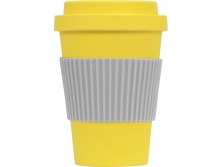 Термокружка Muffin из натуральных волокон, желтый