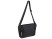 Сумка через плечо TORBER НОВА, черный, нейлон/полиэстер, 33 х 6 х 20 см с нанесением логотипа с нанесением логотипа