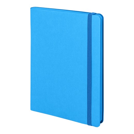 Ежедневник недатированный Shady, А5, лазурный, кремовый блок в линейку, синий обрез   24700/31