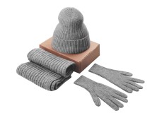 Подарочный набор Nordend, серый меланж