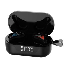 Беспроводные наушники Accesstyle Spicy TWS, черный   37115/35