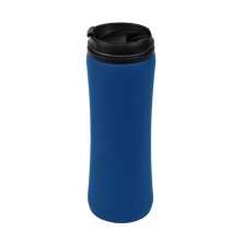 Набор подарочный OFFICEKIT: термос, ежедневник, ручка, стружка, коробка, синий   39513/24