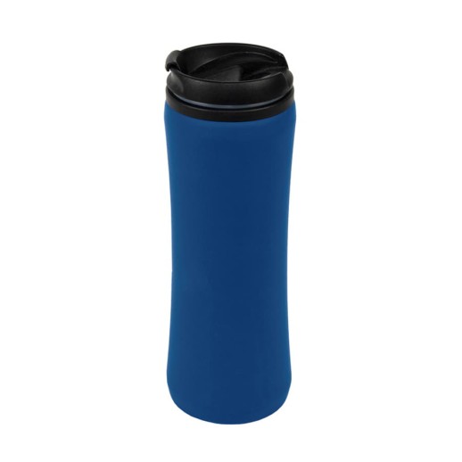 Набор подарочный OFFICEKIT: термос, ежедневник, ручка, стружка, коробка, синий   39513/24