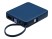 Внешний аккумулятор со встроенным кабелем USB-C Дэнси, 5000 мАч, темно-синий