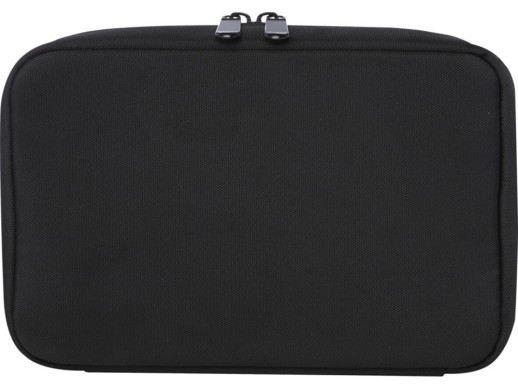 Сумка-органайзер Rise из материалов, переработанных согласно стандарту GRS - сплошной черный