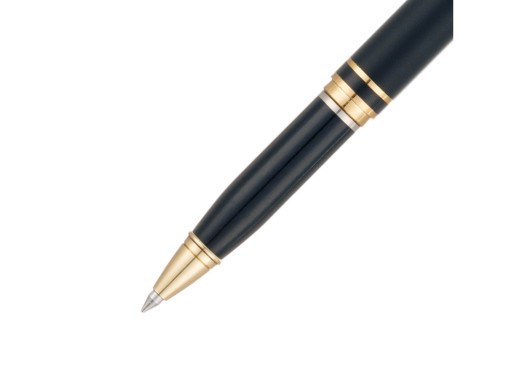 Ручка 2 в 1 шариковая и перьевая Pierre Cardin COMBI PEN, цвет - черный. Упаковка Е с нанесением логотипа с нанесением логотипа