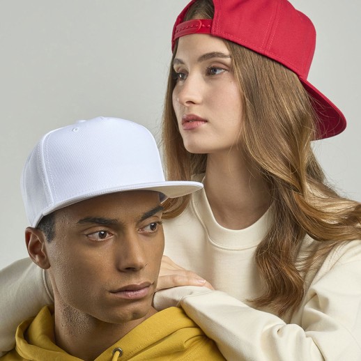 Бейсболка SNAP FIVE-S, 5 клиньев, пластиковая застежка   25426-S.29 с нанесением логотипа с нанесением логотипа