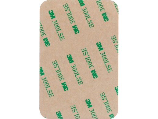 Чехол-картхолдер Favor на клеевой основе на телефон для пластиковых карт и и карт доступа, коричневый