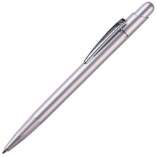 MIR, ручка шариковая с серебристым клипом, серебристый, пластик/металл   12800/47