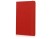 Записная книжка Moleskine Classic Soft (в линейку), Large (13х21см), красный с нанесением логотипа с нанесением логотипа