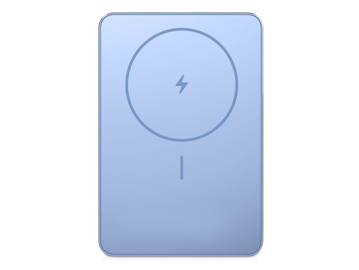 Внешний аккумулятор Xiaomi Super Slim Magnetic Power Bank 5000 Blue с нанесением логотипа с нанесением логотипа