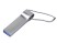 USB 2.0-флешка на 128 Гб с мини чипом, компактный дизайн, боковое отверстие для цепочки с нанесением логотипа с нанесением логотипа