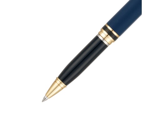 Ручка 2 в 1 шариковая и перьевая Pierre Cardin COMBI PEN, цвет - синий. Упаковка Е с нанесением логотипа с нанесением логотипа