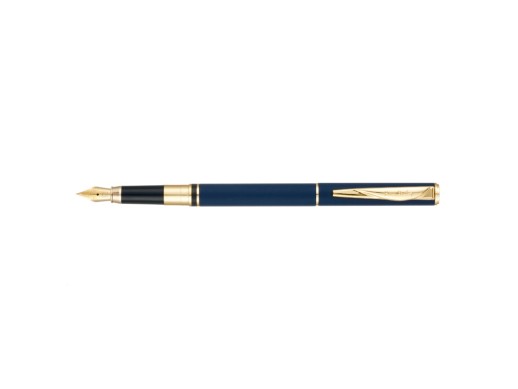 Ручка 2 в 1 шариковая и перьевая Pierre Cardin COMBI PEN, цвет - синий. Упаковка Е с нанесением логотипа с нанесением логотипа