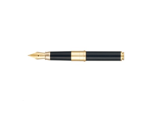 Ручка 2 в 1 шариковая и перьевая Pierre Cardin COMBI PEN, цвет - синий. Упаковка Е с нанесением логотипа с нанесением логотипа