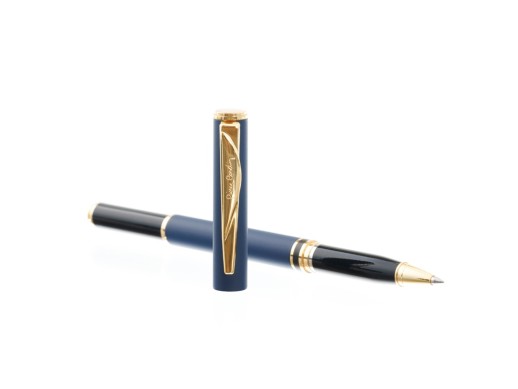 Ручка 2 в 1 шариковая и перьевая Pierre Cardin COMBI PEN, цвет - синий. Упаковка Е с нанесением логотипа с нанесением логотипа