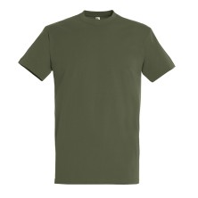 Футболка мужская IMPERIAL, тёмный хаки, S, 100% хлопок 190г/м2   711500.269