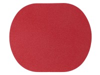 ПАТЧ ОВАЛ nubuk (красный) 6,0 х 5,0 см