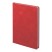Ежедневник недатированный Muse, красный, А5, с декоративной черной полосой, блок в линейку   24745/08/35 с нанесением логотипа с нанесением логотипа