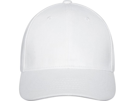 Бейсболка Davis, 6 панелей, белый