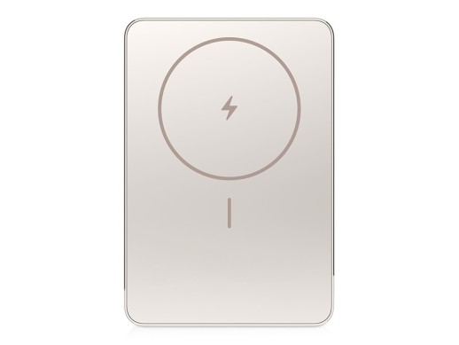 Внешний аккумулятор Xiaomi Super Slim Magnetic Power Bank 5000 Gold с нанесением логотипа с нанесением логотипа