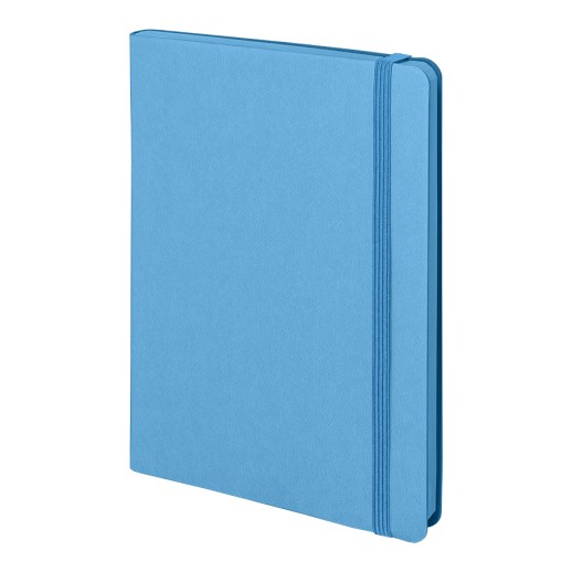 Ежедневник недатированный Shady, А5, голубой, кремовый блок в линейку, лазурный обрез   24700/21