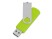 USB/micro USB-флешка 2.0 на 16 Гб Квебек OTG, зеленое яблоко с нанесением логотипа с нанесением логотипа
