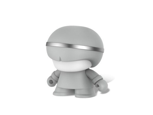 Портативный динамик Bluetooth XOOPAR mini XBOY, серый с нанесением логотипа с нанесением логотипа