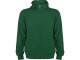 Толстовка на молнии Montblanc унисекс, бутылочный зеленый с нанесением логотипа с нанесением логотипа