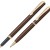 Набор Pierre Cardin коллекция ПАРА (PEN&amp;PEN): ручка шариковая + роллер. Корпус - латунь. Отделка - бронзовое покрытие металлик. Детали дизайна - позолота. Цвет - коричневый