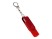 USB-флешка на 256 Гб 2 в 1 поворотный механизм, c дополнительным разъемом Type-C с одноцветным металлическим клипом, красный с нанесением логотипа с нанесением логотипа