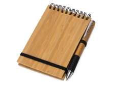 Блокнот B7 Kawasaki с обложкой из бамбука, натуральный