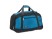 Сумка спортивная TORBER, синий/черный, полиэстер, 52 х 25 х 30 см с нанесением логотипа с нанесением логотипа