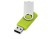Флеш-карта USB 2.0 32 ГБ Квебек, зеленое яблоко с нанесением логотипа с нанесением логотипа