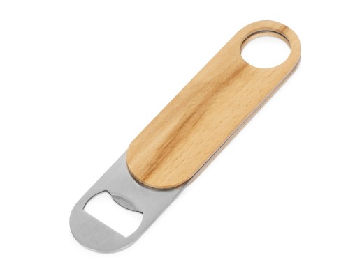 Открывалка Sagano в деревянном корпусе с нанесением логотипа с нанесением логотипа