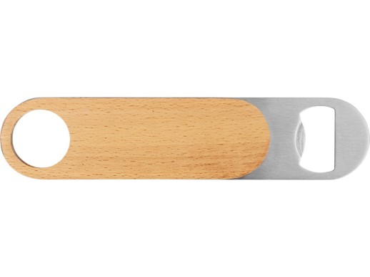 Открывалка Sagano в деревянном корпусе с нанесением логотипа с нанесением логотипа