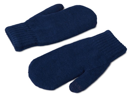 Варежки Dunant, темно-синий