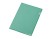 Папка-уголок прозрачный формата А4  0,18 мм, зеленый глянцевый