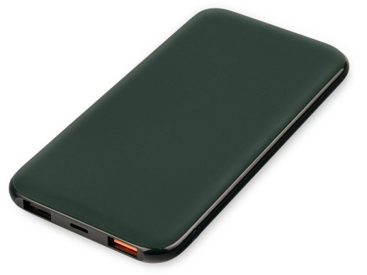Внешний аккумулятор Rombica NEO NS120G Quick, 12000 mAh, темно-зеленый с нанесением логотипа с нанесением логотипа